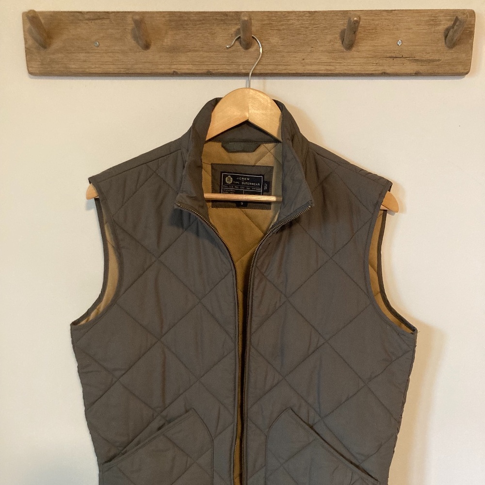 J. Crew Quilted Vest - Small/Medium